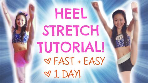 How To Learn A Heel Stretch In One Day Youtube