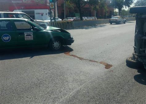 Accidente En La Colonia Industrial Deja Dos Heridos