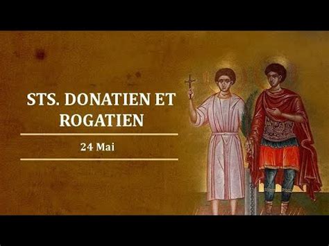 Mai Saint Donatien Et Rogatien Youtube