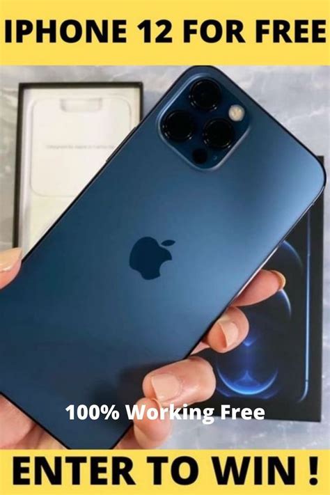 Chance To Win A Free Apple Iphone 12 Pro Max Apple Iphone 12 Pro Max