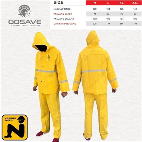 Jual RAINCOAT JAS HUJAN SAMUDRA GOSAVE BAJU CELANA BAHAN TEBAL Shopee