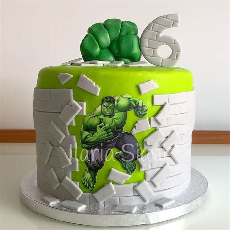 Pin by Annette on marvel in 2022 | Hulk birthday cakes, Incredible hulk ...