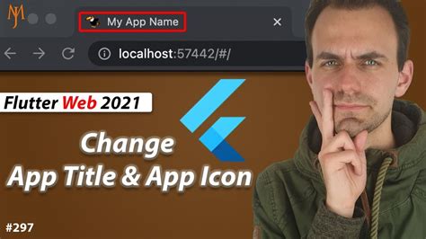 Flutter Tutorial How To Change App Name And App Icon For