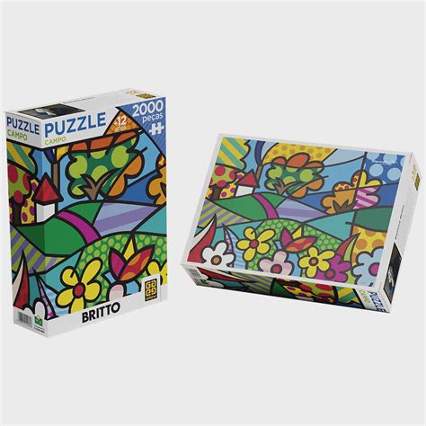 Puzzle Pe As Romero Britto Campo Submarino