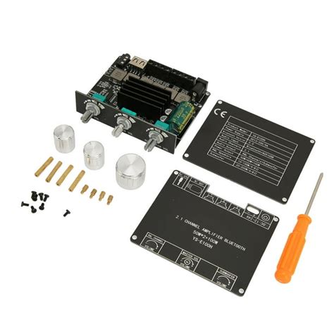Bluetooth Amplifier Boarddigital Amplifier Board 21 Trebleand Bass