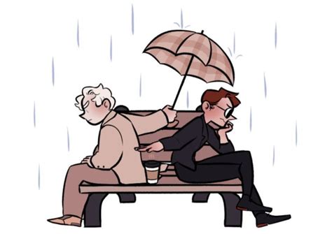 Pin De Wet Sock En Good Omens Dibujos Divertidos Dibujos Personajes