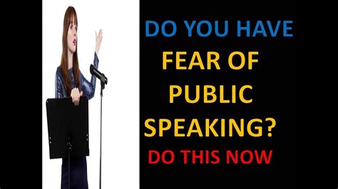 Nlp Technique Remove Your Fear Of Public Speaking Fear Of Talking To