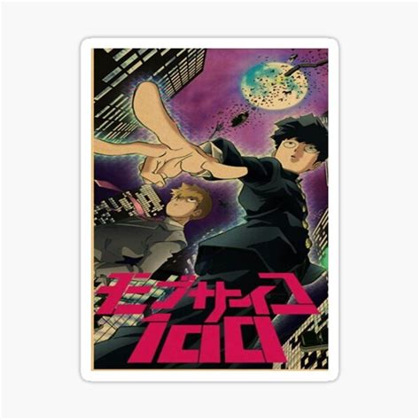 Quick Great Spiritual Power Life Emotional Shackles Mob Psycho 100 T Movie Fans Sticker For