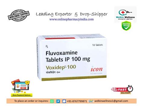 Fluvoxamine Maleate 100 Mg Tablets At Rs 216 Stripe Jaripatka Nagpur Id 2852144256462