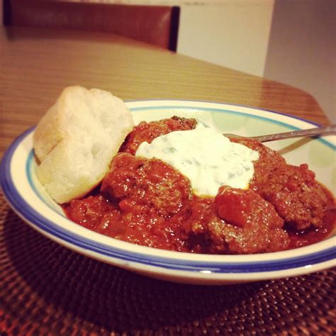 Suburban Culinary Adventures Beef Kofta With Spicy Tomato Sauce