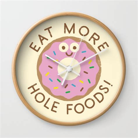 Dos And Donuts Wall Clock By David Olenick Society6