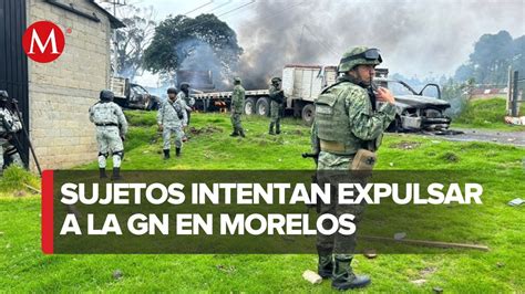 Guardia Nacional Enfrenta Grupo Armado En Huitzilac Por Aserraderos