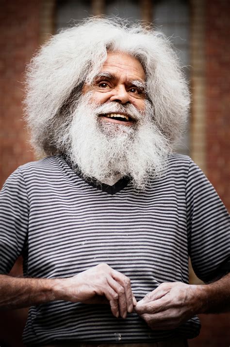 Jack Charles Editorial Portrait For Broadsheet Melbourne Portrait