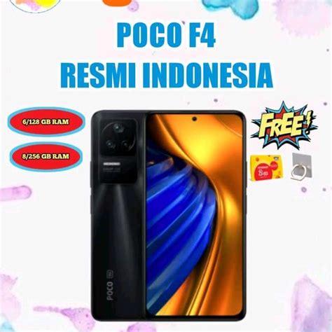 Promo XIAOMI POCO F4 RAM 6 128GB 8 256GB GARANSI RESMI XIAOMI 6