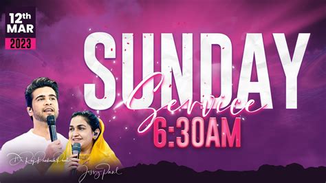 Sunday First Service Live 12th March 2023 Raj Prakash Paul Jessy Paul