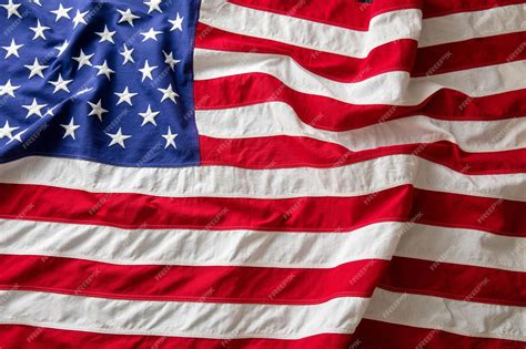 Premium Photo American Flag Wave Background Usa National Holiday