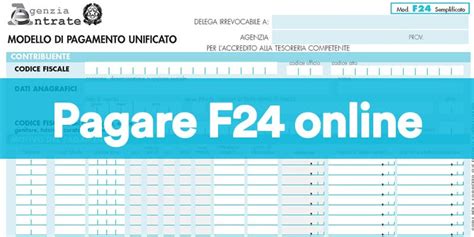 Come Pagare F24 Predeterminato Come Pagare Un F24 Su Fisconline