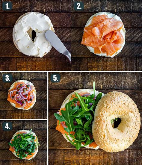 This Filling And Hearty Salmon Cream Cheese Bagel Is Perfect Anytime Of