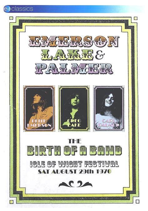 The Birth Of A Band Isle Of Wight 1970 DVD Reino Unido Amazon Es