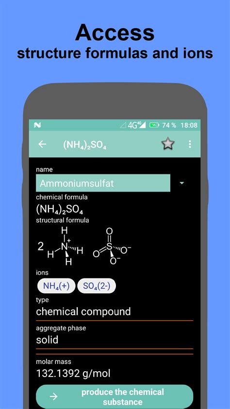 Android I In Chemcalc Chemistry Calculator Apk Ndir