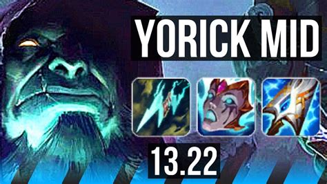 YORICK Vs SYLAS MID 8 1 9 2 9M Mastery 2500 Games Comeback