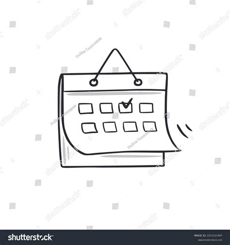 9,341 Calendar Dates Line Drawing Images, Stock Photos & Vectors