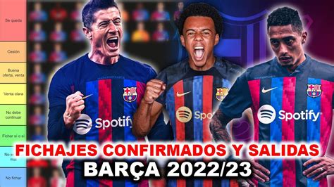 Fichajes Confirmados Y Salidas Del Barcelona Kounde Se Va