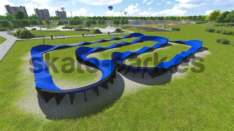 Pumptrack modular PC7 Construcción y proyección de skatepark