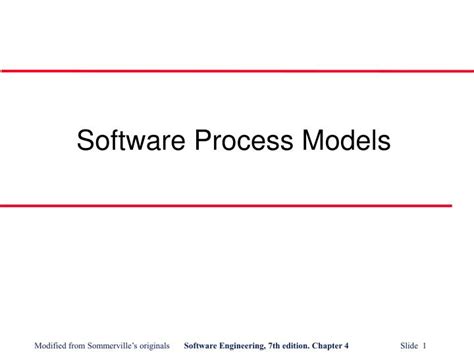 Ppt Software Process Models Powerpoint Presentation Free Download Id 3546398