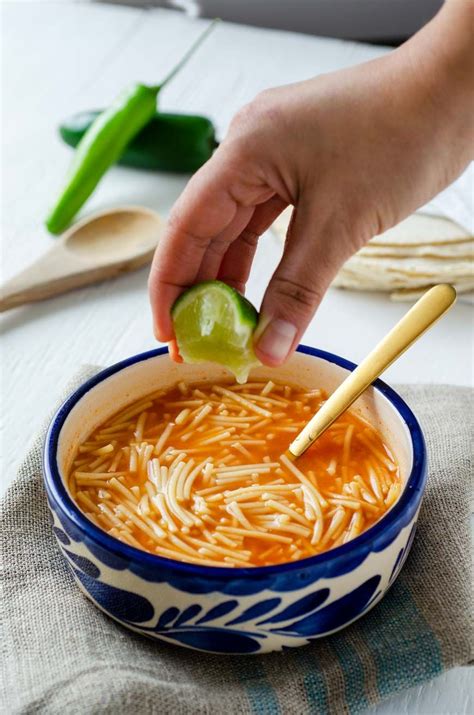 Easy Sopa De Fideo Recipe A Comforting Noodle Soup From Mexico That