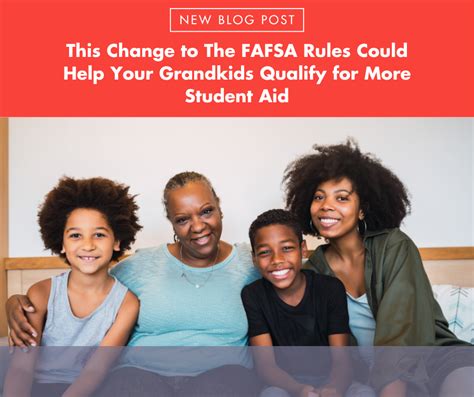 This Change to The FAFSA Rules Could Help Your Grandkids Qualify for ...