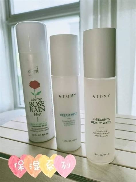 Atomy 3 second Beauty Water Atomy Rose Rain Mist Atomy Cream Mist ...