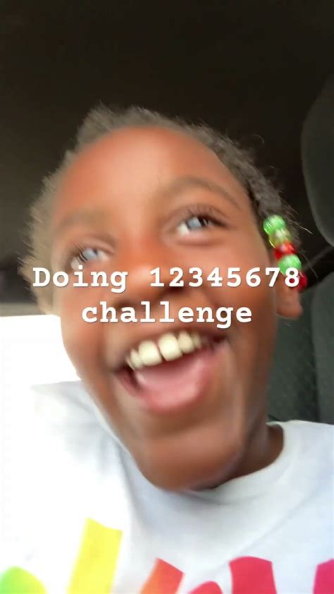 Doing 12345678 Challenge Youtube