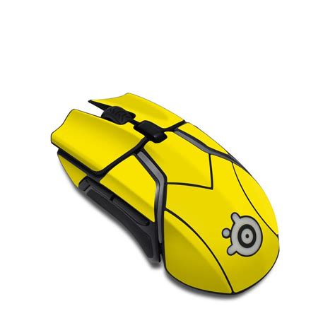 Solid State Yellow SteelSeries Rival 600 Gaming Mouse Skin | iStyles