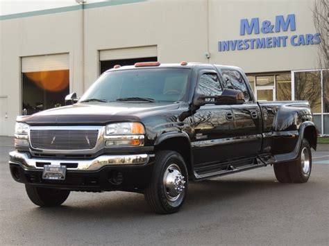 2003 Gmc Sierra 3500 Slt 4x4 Duramax Diesel Dually Regency Pkg