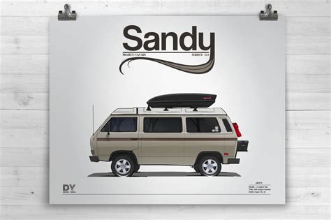 Sandy 16x20 Art Print Project Van Kin