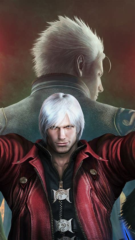 X Devil May Cry Dante Vergil Trish Devil May Cry Iphone