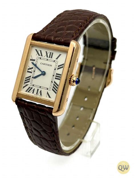 Cartier Tank Solo 18K Gold