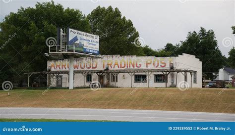 Arrowwood Trading Post Catoosa Oklahoma Route 66 Editorial Photography