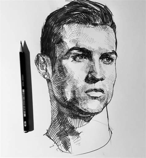 Update More Than Sketch Ronaldo Best Seven Edu Vn