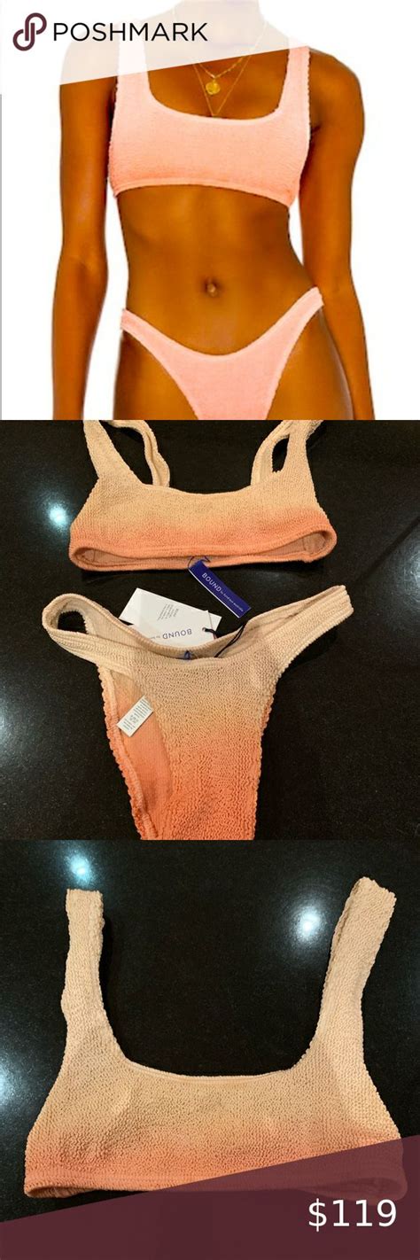 X Bound The Malibu By Bond Eye Bikini Rose Gold Ombre Malibu Bikinis