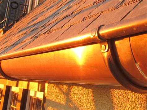 Copper Rain Gutter Systems