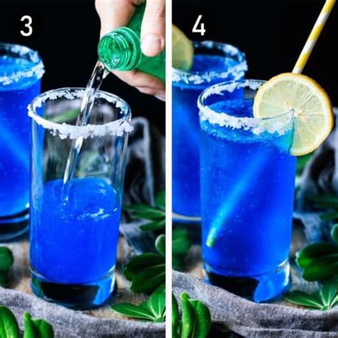 Blue Lagoon Mocktail Savor The Flavour