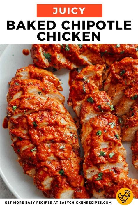 Chipotle Chicken Baked Easy Chicken Recipes