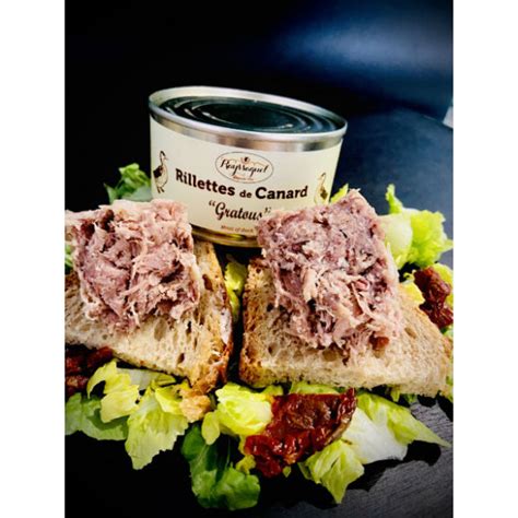 Rillettes Pur Canard 140 Gr Origine Sud Ouest