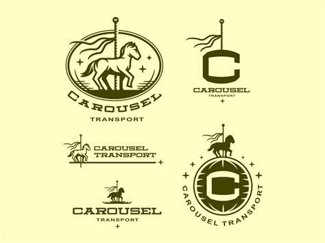 Carousel Logo System by Jessie Maisonneuve #dribbble #design #branding ...