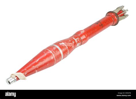 Anti Tank Rocket Isolated Stock Photo Alamy