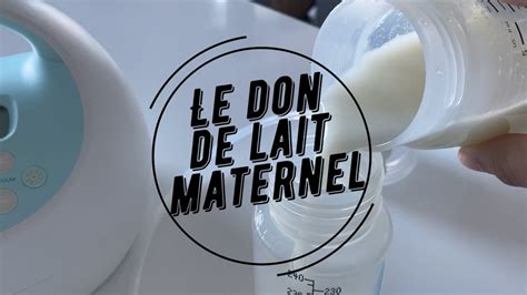 Le Don De Lait Maternel Youtube