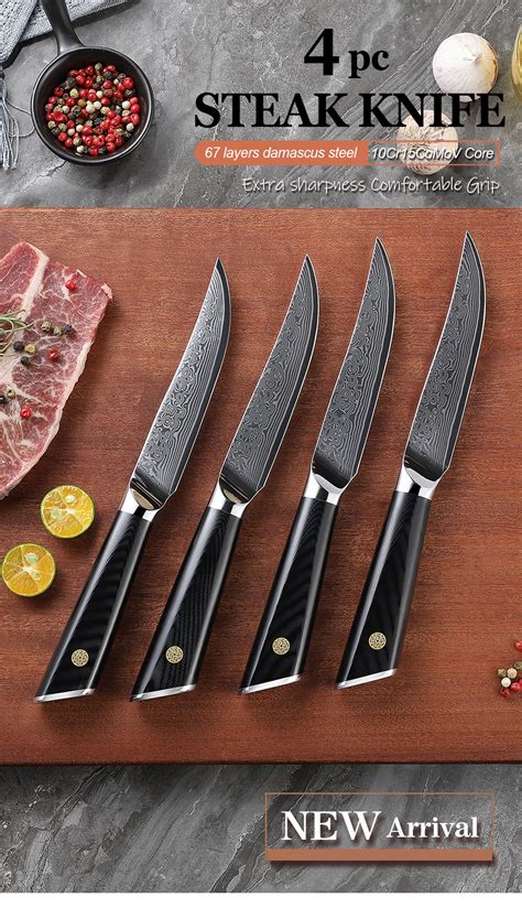 Best Damascus Layer Kitchen Knife Set Kitchen Steak Knife Set Custom