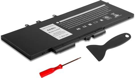 Asuncell Batteria Per Laptop Wh Mah Per Dell Latitude